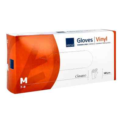 Vinyl Handschuhe puderfrei medium 100 stk von ABENA GmbH PZN 01413112