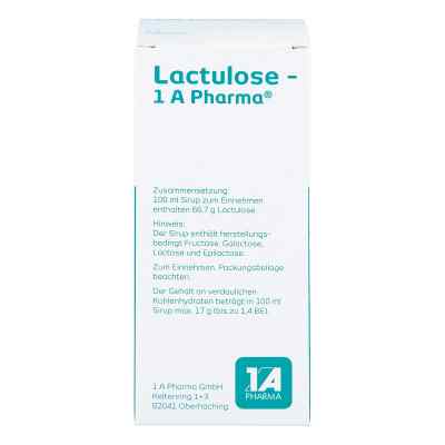 Lactulose-1A Pharma bei apo-discounter.de bestellen