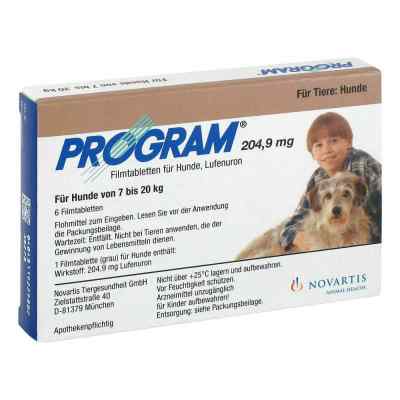 Program Tabletten für hunde 204,9mg 7-20kg bei apo-discounter.de bestellen