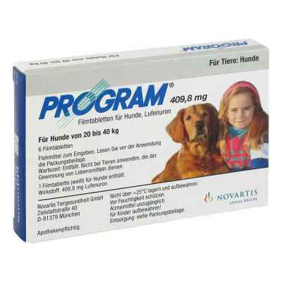 Program Tabletten für hunde 409,8mg 20-40kg bei apo-discounter.de bestellen