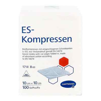 Es-kompressen unsteril 10x10 cm 8fach bei apo-discounter.de bestellen