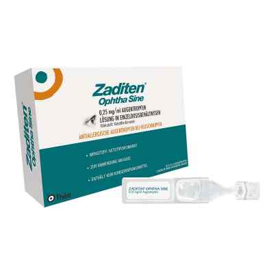 ZADITEN ophtha sine 0,25mg/ml Augentropfen bei apo-discounter.de bestellen
