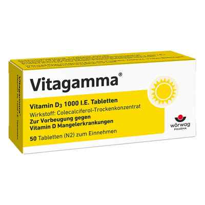 Vitagamma Vitamin D3 1000 I.e.tabletten bei apo-discounter.de bestellen