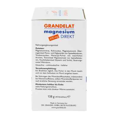 Magnesium Direkt 400 mg Grandelat Pulver bei apo-discounter.de bestellen