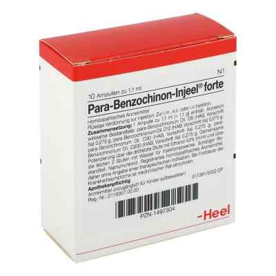 Para Benzochinon Injeel forte Ampullen bei apo-discounter.de bestellen