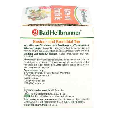 Bad Heilbrunner Tee Husten und Bronchial Filterbtl bei apo-discounter.de bestellen