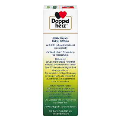 Doppelherz Abführ-Kapseln Rizinol 1000mg bei apo-discounter.de bestellen
