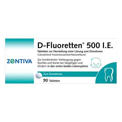 D-Fluoretten 500 internationale Einheiten bei apo-discounter.de bestellen