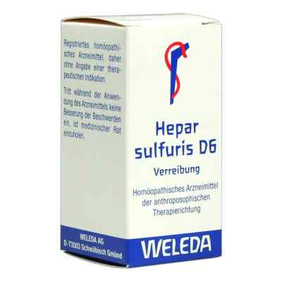 Hepar Sulfuris D6 Trituration bei apo-discounter.de bestellen