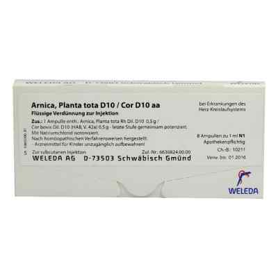 Arnica Planta Tota D10/cor D10 aa Ampullen bei apo-discounter.de bestellen