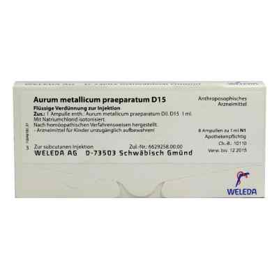 Aurum Metallicum Praep. D15 Ampullen bei apo-discounter.de bestellen