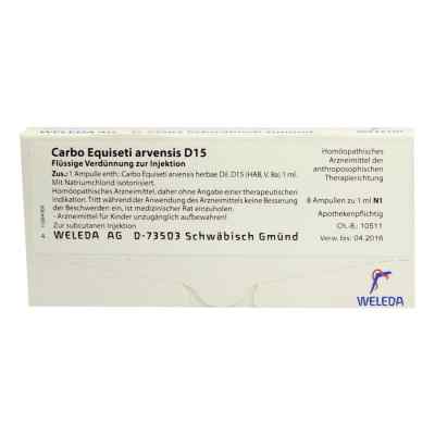 Carbo Equiseti Arvensis D15 Ampullen bei apo-discounter.de bestellen