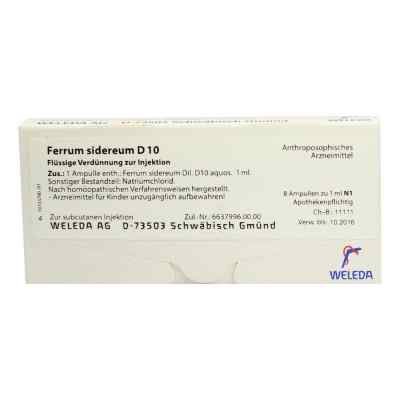 Ferrum Sidereum D10 Ampullen bei apo-discounter.de bestellen