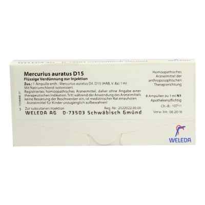 Mercurius Auratus D15 Ampullen bei apo-discounter.de bestellen