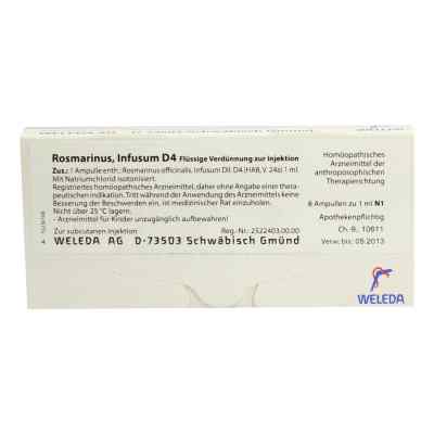 Rosmarinus D4 Ampullen bei apo-discounter.de bestellen