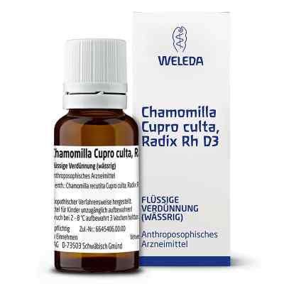 Chamomilla Cupro culta Radix Rh D3 Dilution bei apo-discounter.de bestellen