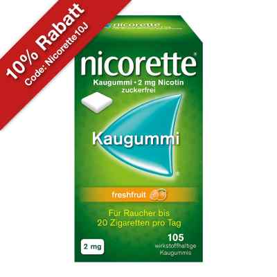 Nicorette 2mg freshfruit bei apo-discounter.de bestellen