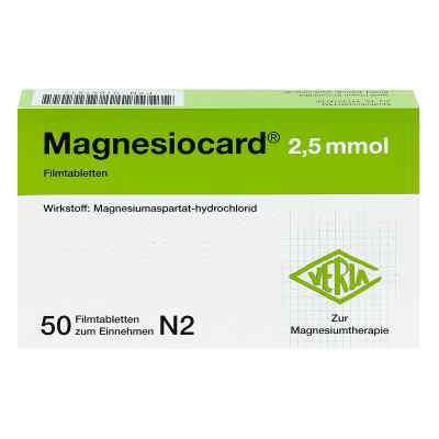Magnesiocard 2,5 mmol Filmtabletten bei apo-discounter.de bestellen