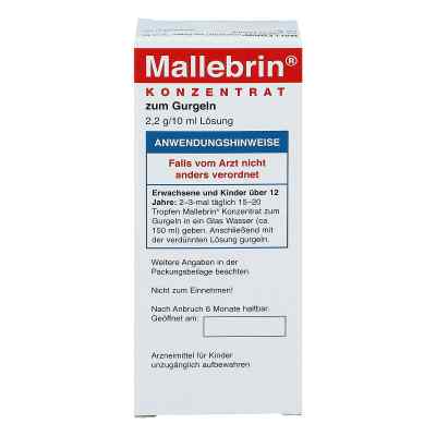 Mallebrin Konzentrat zum Gurgeln bei apo-discounter.de bestellen