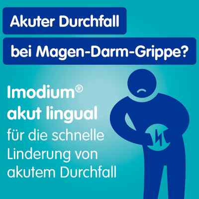Imodium akut lingual Schmelztabletten bei akutem Durchfall bei apo-discounter.de bestellen