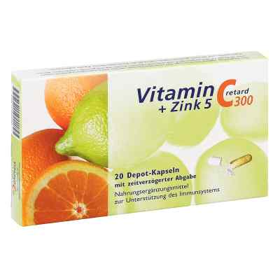 Vitamin C 300 + Zink 5 retard Kapseln bei apo-discounter.de bestellen