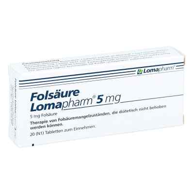 Folsäure Lomapharm 5 mg Tabletten bei apo-discounter.de bestellen