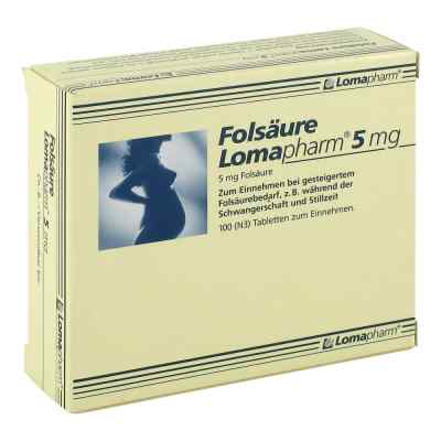 Folsäure Lomapharm 5 mg Tabletten bei apo-discounter.de bestellen