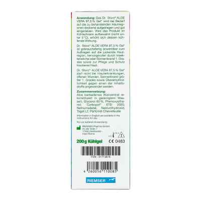 Aloe Vera Gel 97,5% Doktor Storz Tube bei apo-discounter.de bestellen