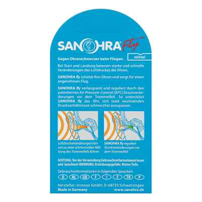 Sanohra fly für Erwachsene Ohrenschutz bei apo-discounter.de bestellen