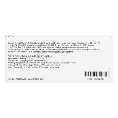 Aurum/belladonna compositus Ampullen bei apo-discounter.de bestellen