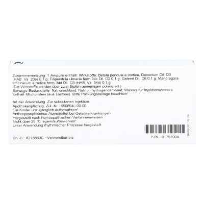 Betula/mandragora Comp. Ampullen bei apo-discounter.de bestellen