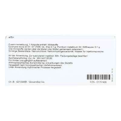 Epiphysis/ Plumbum Ampullen bei apo-discounter.de bestellen