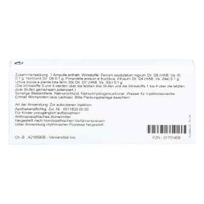 Ferrum Silicium Comp. Ampullen bei apo-discounter.de bestellen