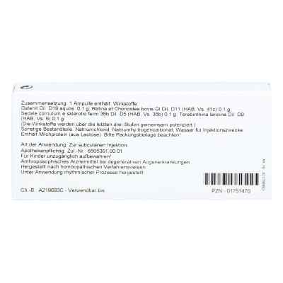 Galenit/ Retina compositus Ampullen bei apo-discounter.de bestellen