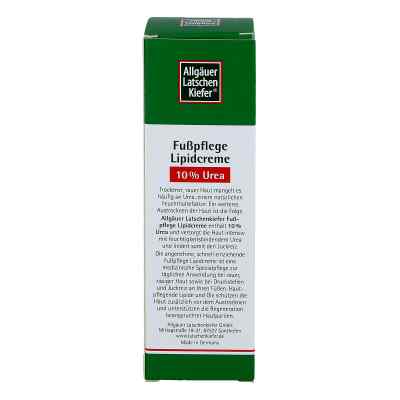 Allgäuer Latschenk. 10% Urea Fuss Lipidcreme bei apo-discounter.de bestellen