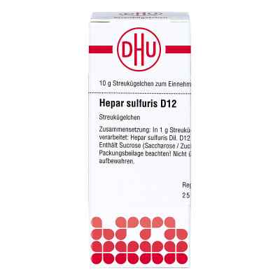 Hepar Sulfuris D12 Globuli bei apo-discounter.de bestellen