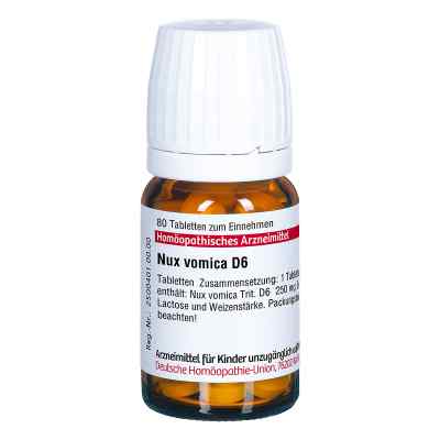 Nux Vomica D6 Tabletten bei apo-discounter.de bestellen