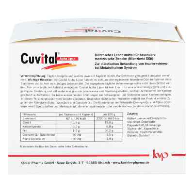 Cuvital Alpha Lipon Kapseln bei apo-discounter.de bestellen