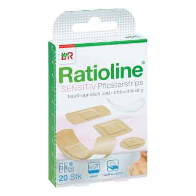 Ratioline sensitive Pflasterstrips in 4 Grössen bei apo-discounter.de bestellen