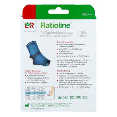 Ratioline active Fussgelenkbandage Größe m bei apo-discounter.de bestellen