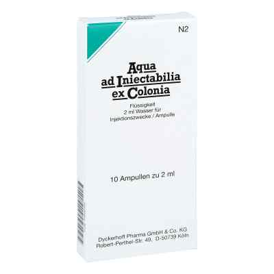 Aqua Ad Iniectabilia ex Colonia Ampullen bei apo-discounter.de bestellen