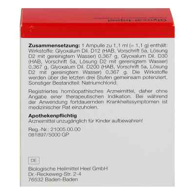 Glyoxal Injeel Ampullen bei apo-discounter.de bestellen