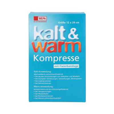 Kalt-warm Kompresse 12x29cm mit Fixierband bei apo-discounter.de bestellen