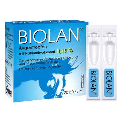 Biolan Augentropfen Einzeldosispipetten bei apo-discounter.de bestellen