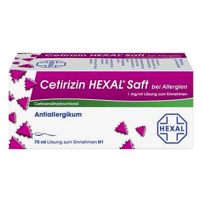 Cetirizin HEXAL bei Allergien 1mg/ml bei apo-discounter.de bestellen