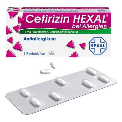 Cetirizin HEXAL bei Allergien bei apo-discounter.de bestellen