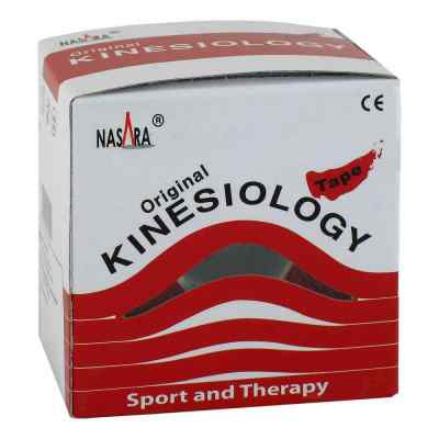 Nasara Kinesio Tape 5 cmx5 m rot inkl.Spenderbox bei apo-discounter.de bestellen