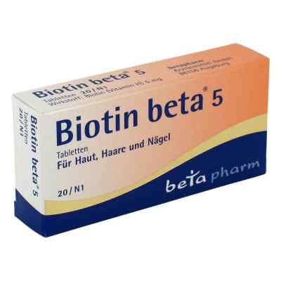 Biotin Beta 5 Tabletten bei apo-discounter.de bestellen