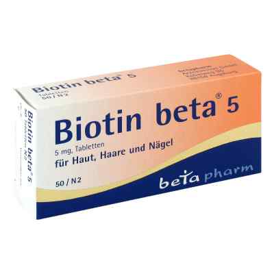 Biotin Beta 5 Tabletten bei apo-discounter.de bestellen