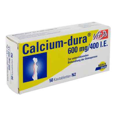 Calcium-dura Vit D3 600mg/400 internationale Einheiten bei apo-discounter.de bestellen